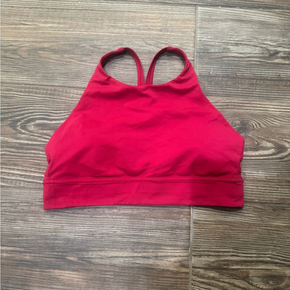 lululemon athletica Racerback Sports Bra in Raspberry - Picture 6 of 10
